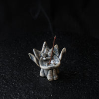 Indigo Chimera Wamao 瓦猫 - Incense holder