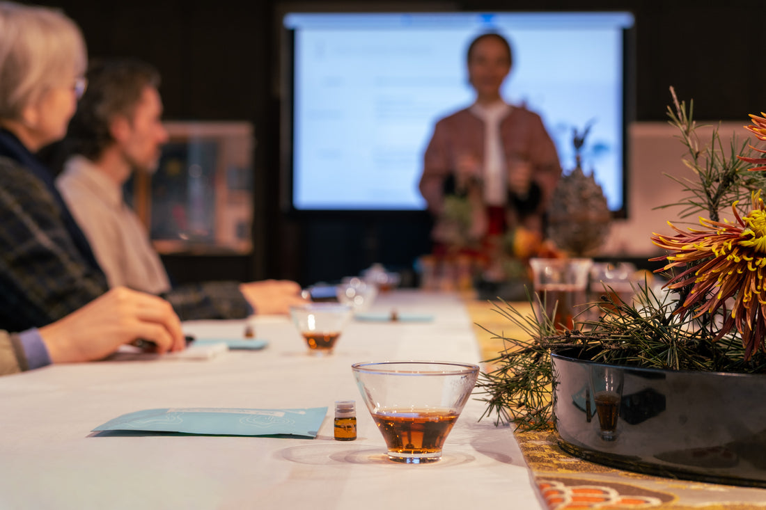 tea and incense workshop