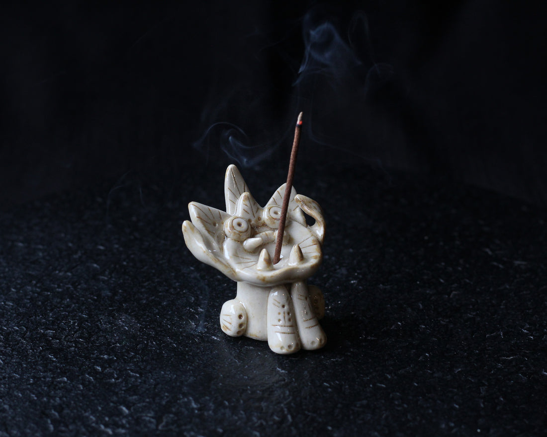 Wamao Chimera Bianco - Porta Incenso